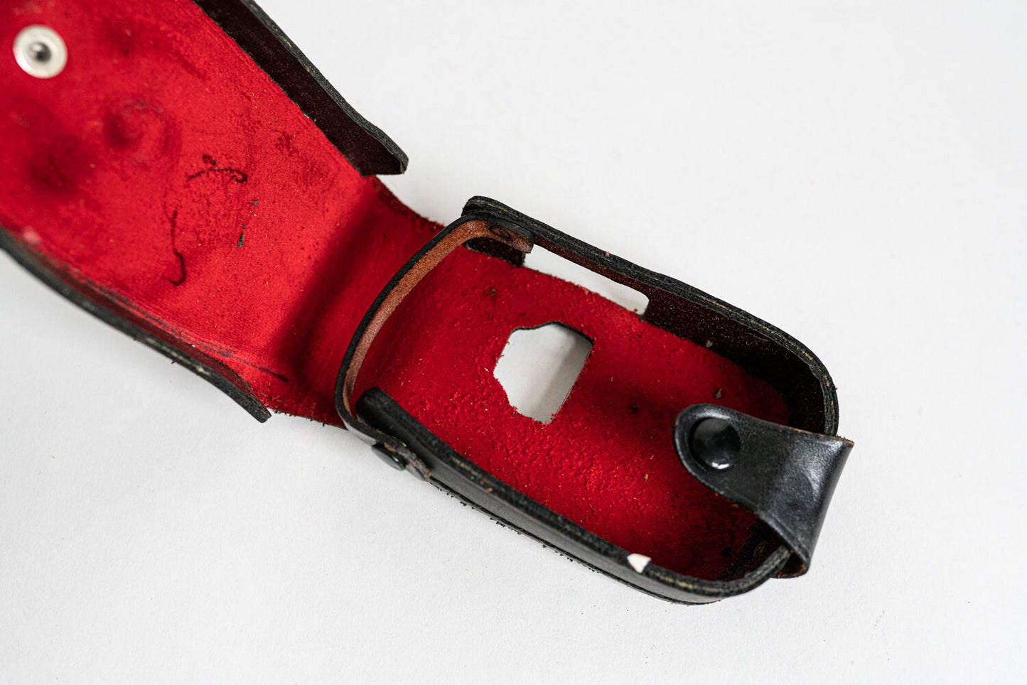 Vintage Black Camera Accessory Case