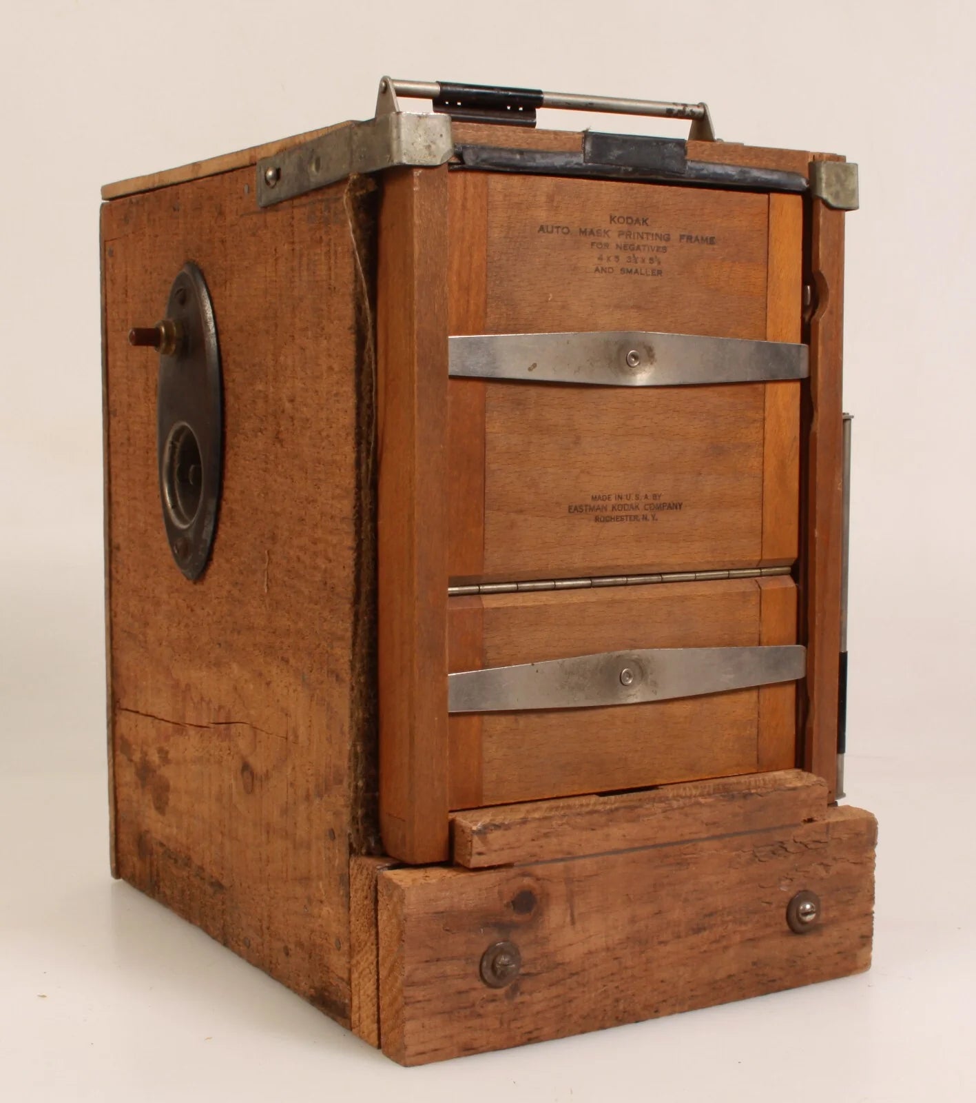 Vintage Eastman Kodak Auto Mask Printer - Wooden!