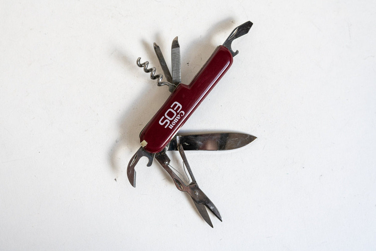 Canon EOS 7 Blade Pocket Knife