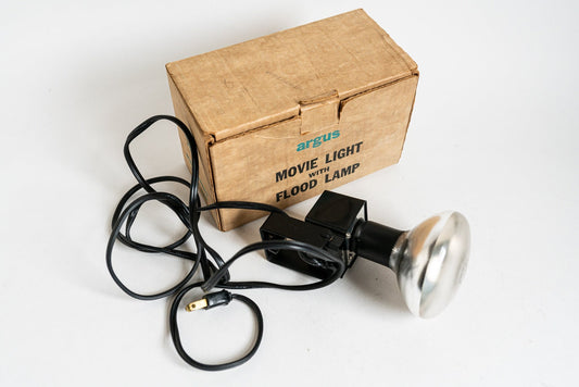 Argus Model 745 Movie / Video Light Head w/ Working Westinghouse Bulb