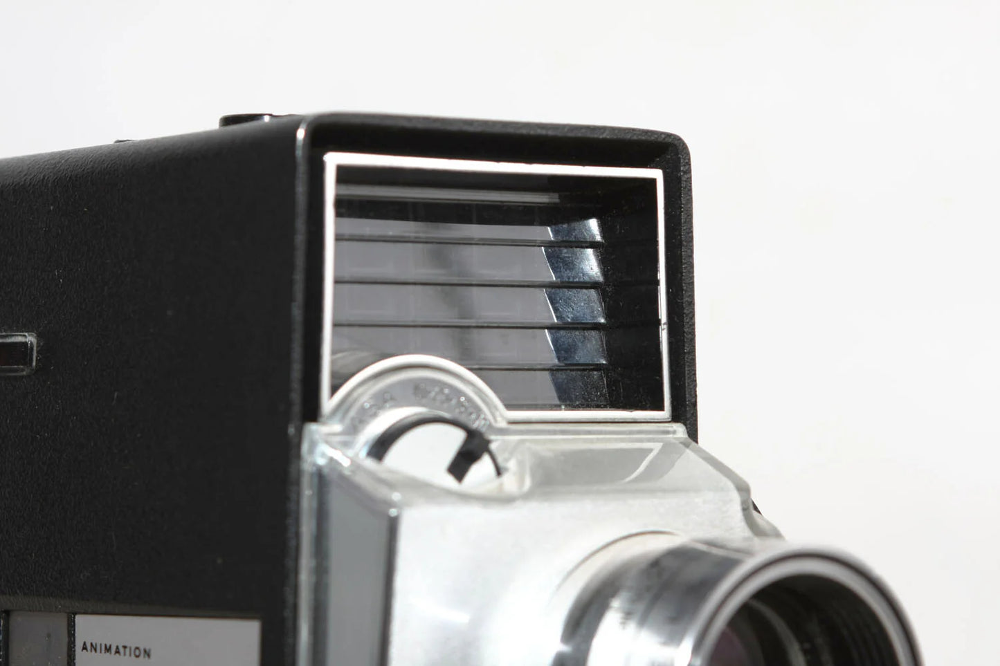 Bell and Howell Art Deco Movie Camera with F/1.8 Zoom Lens, Works