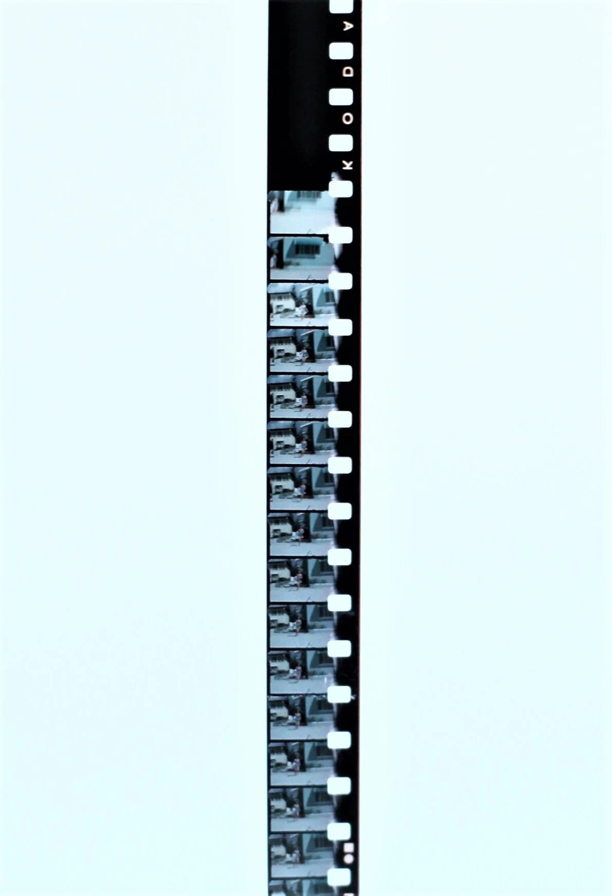 8mm Film on Reel, 1956 Found Footage, 400ft