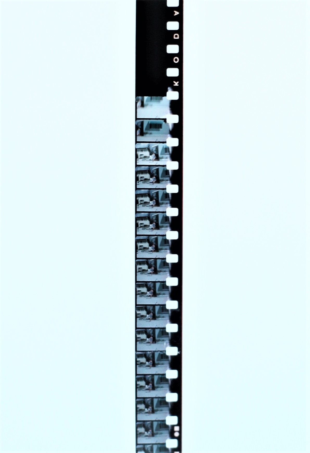 8mm Film on Reel, 1956 Found Footage, 400ft