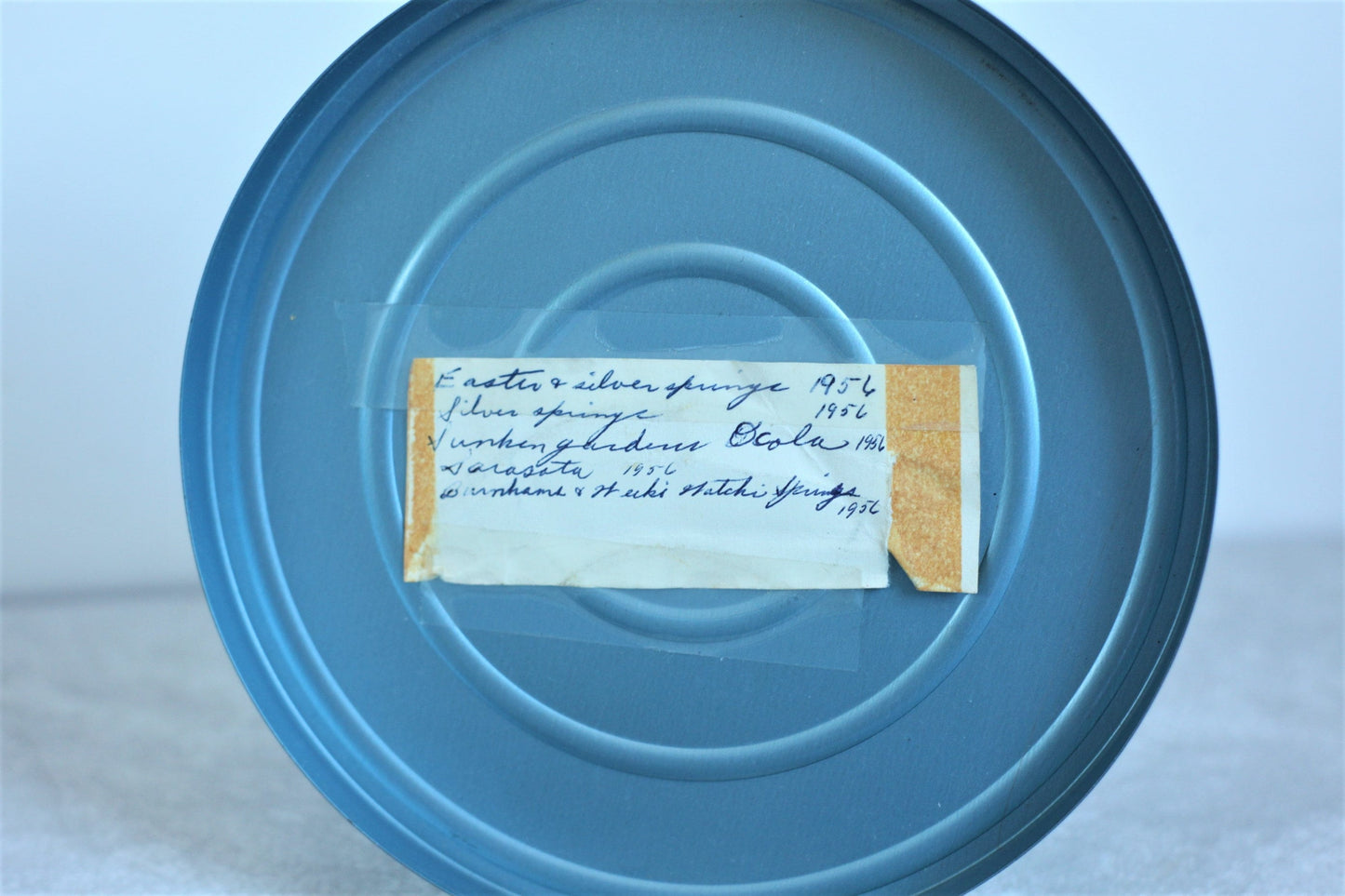 8mm Film on Reel, 1956 Found Footage, 400ft