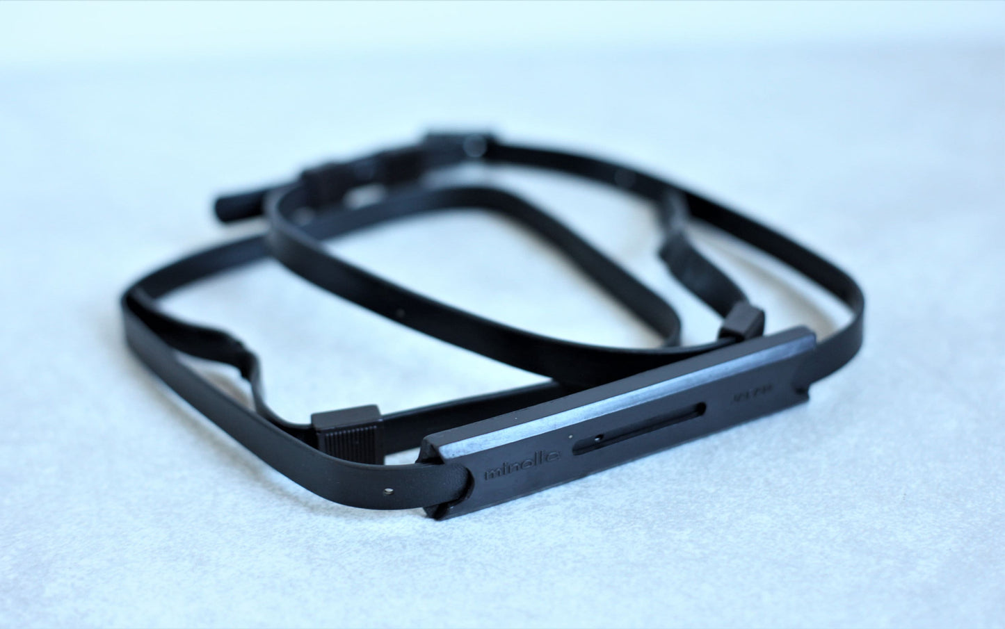 Minolta Black Vinyl Camera Neck Strap