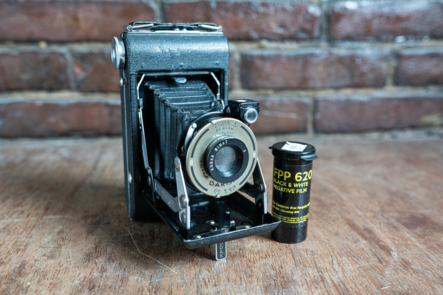 Vintage Kodak Vigilant Junior Six-20 Folding Camera with FPP 620 Film