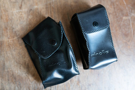 Black Minolta Camera Cases - Set of 2