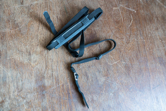 Vintage Minolta Camera Strap - Black - Comes w/ Shoulder Pad