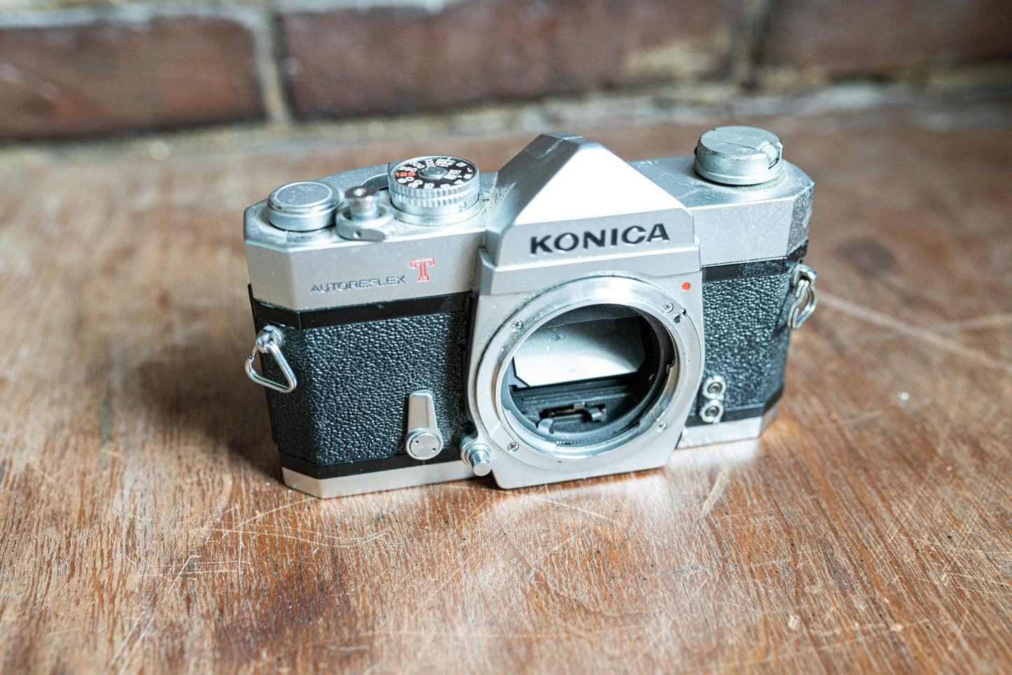 Konica Autoreflex T 35mm SLR Camera for Parts