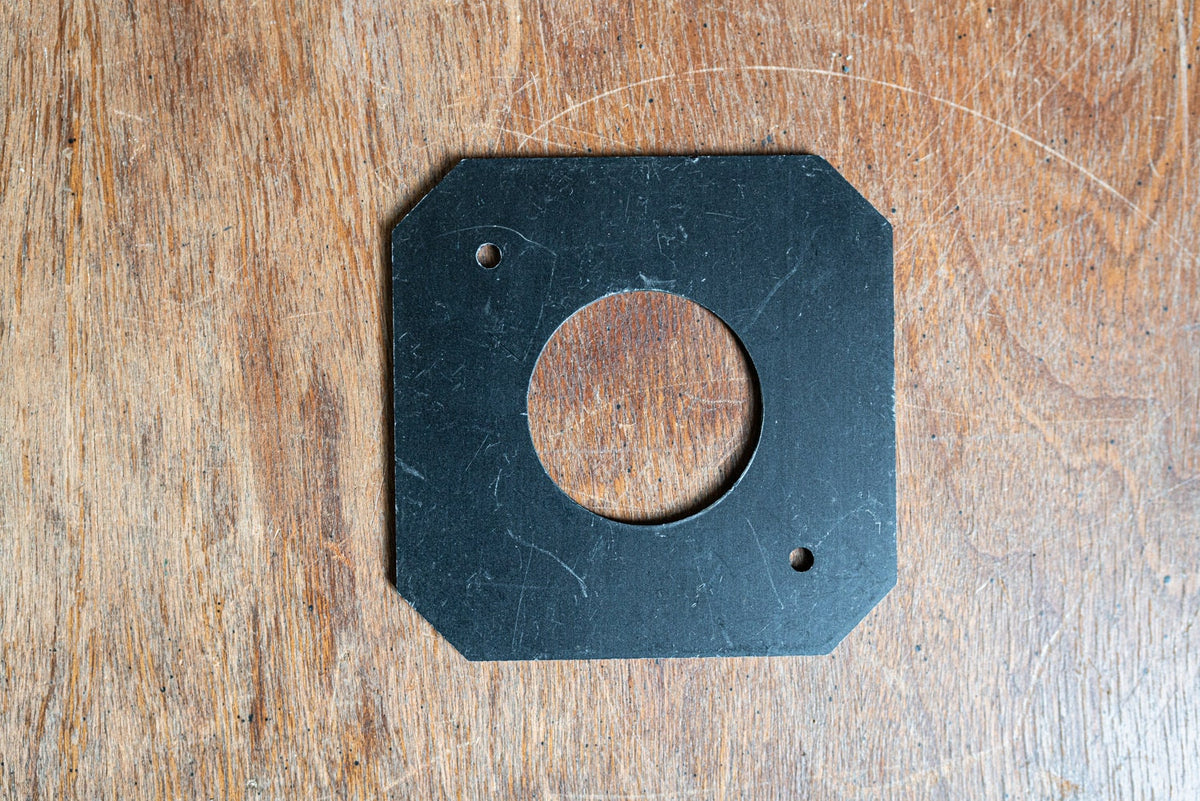 Vintage Metal Lens Board with 38mm Opening