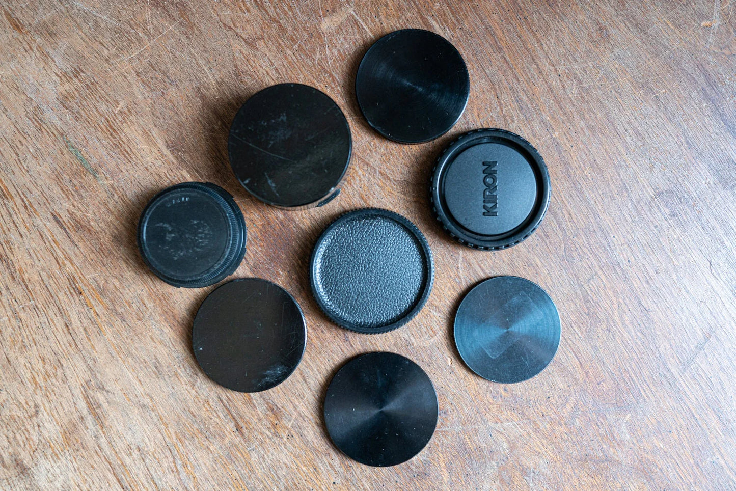 Vintage Camera Body and Lens Caps - Lot of 8 - Various