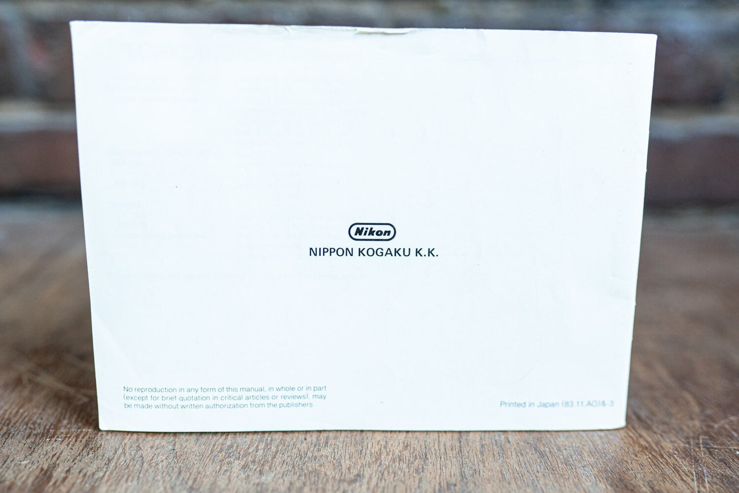 Nikon Speedlight SB-16 Instruction Manual