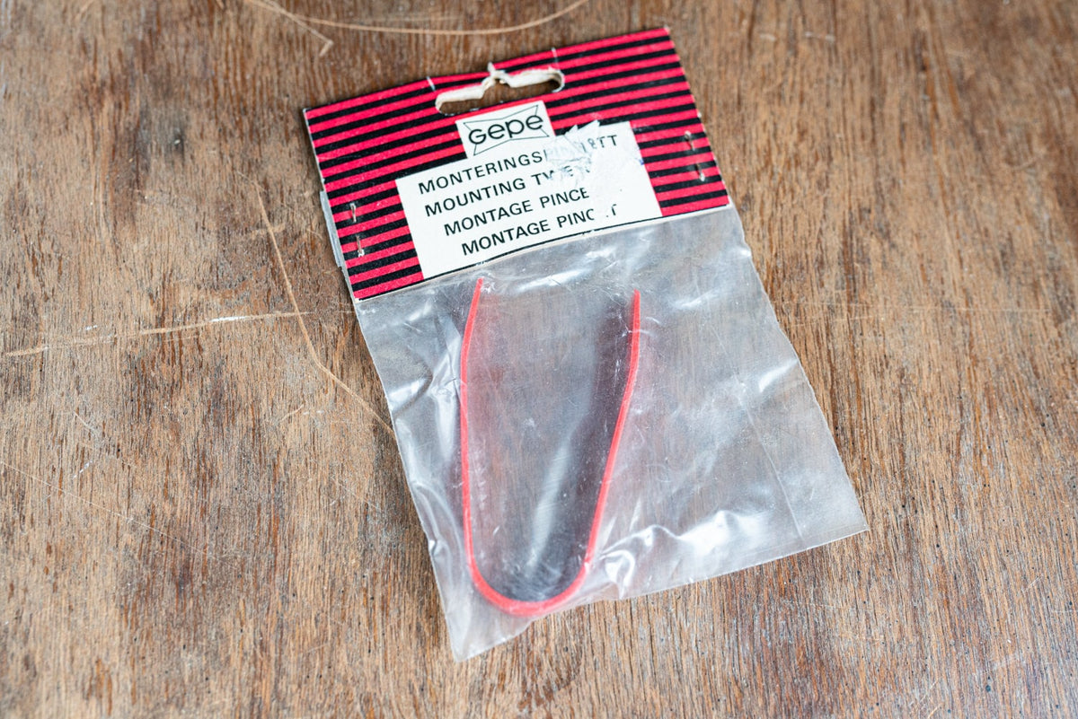 Vintage Red Gepe 35mm Slide Mounting Tweezers - New Old Stock