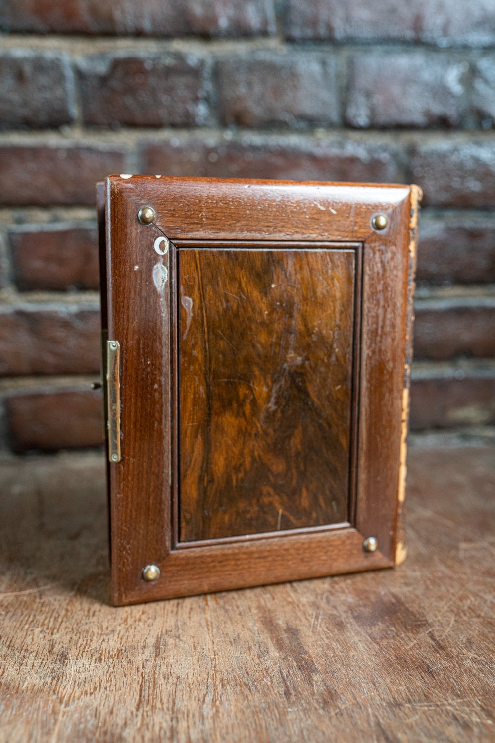 Antique Wooden Photo Album - Circa 1860s