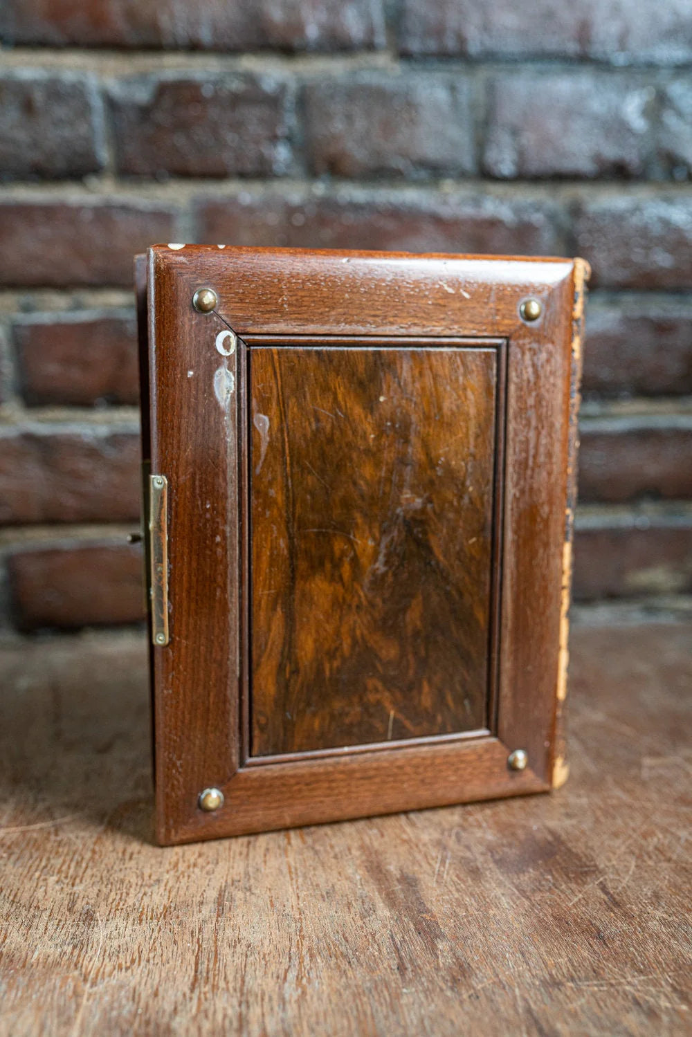 Antique Wooden Photo Album - Circa 1860s