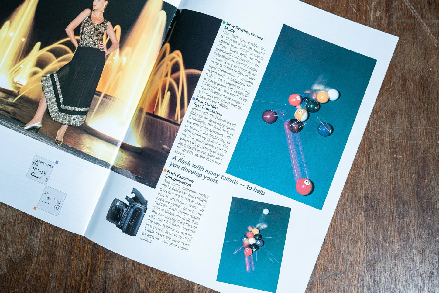 Nikon N6006 35mm Film SLR Guide Brochure - Daring Photography