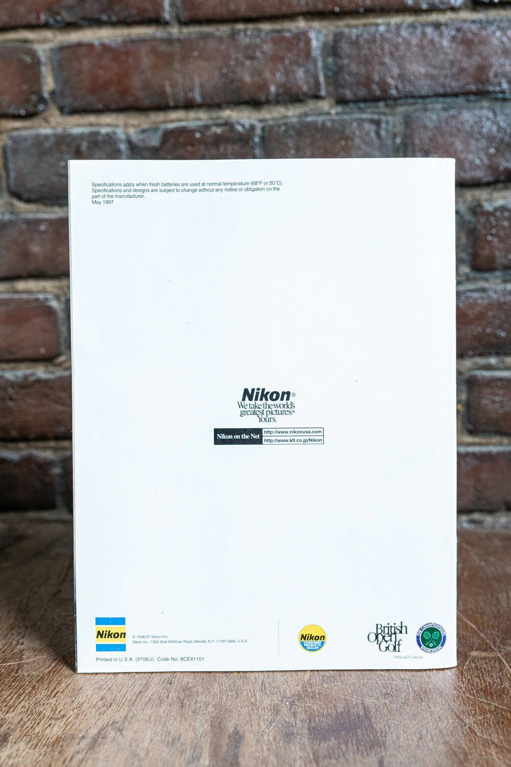 Nikon N6006 35mm Film SLR Guide Brochure - Daring Photography