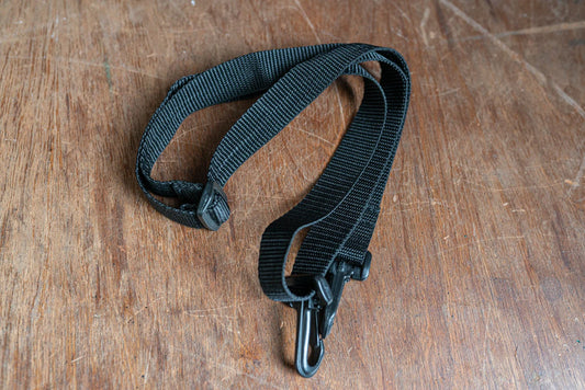 Vintage Black Camera Bag Strap