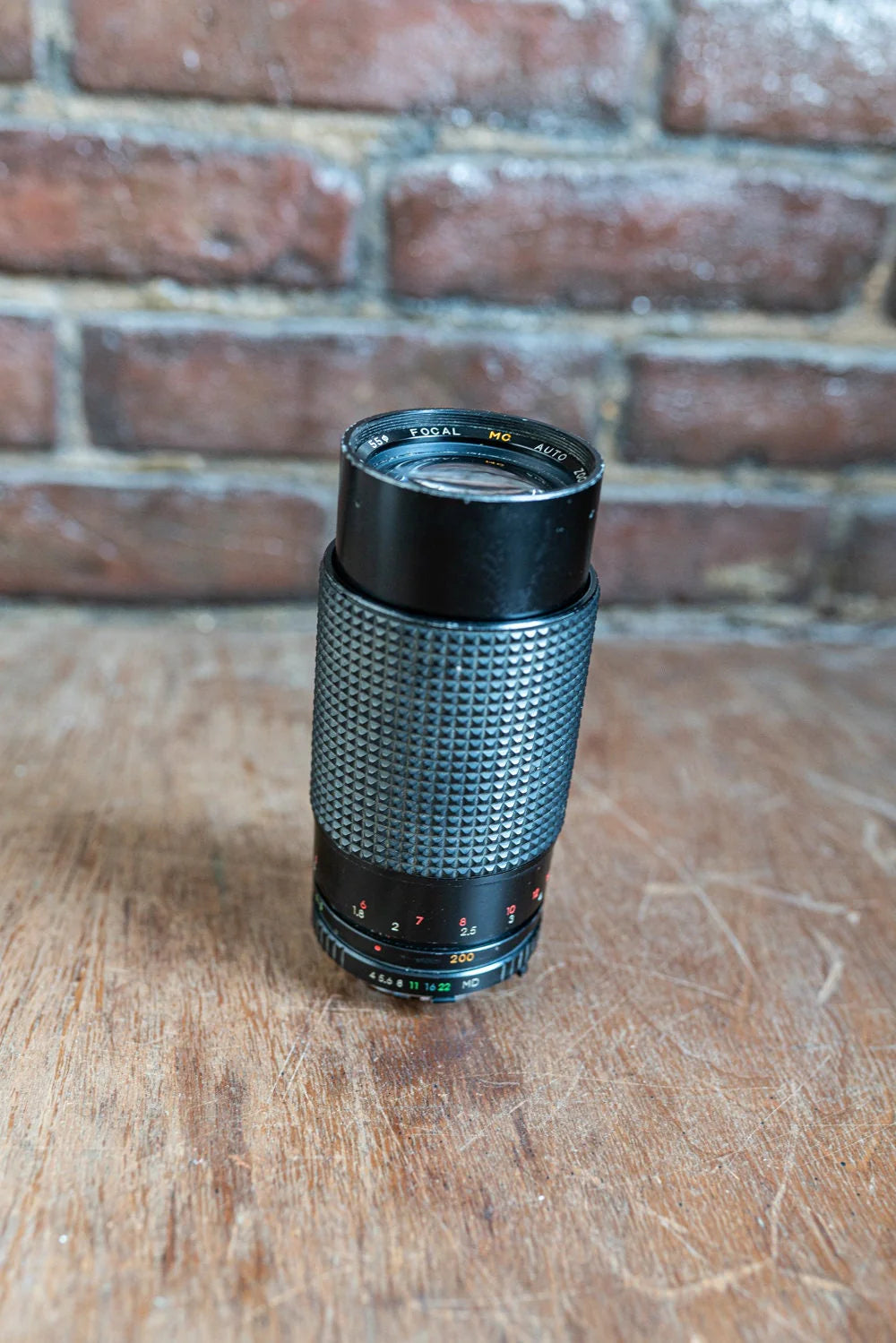 Focal MC Auto 80-200mm f4 Zoom Lens for Minolta MD Mount Cameras
