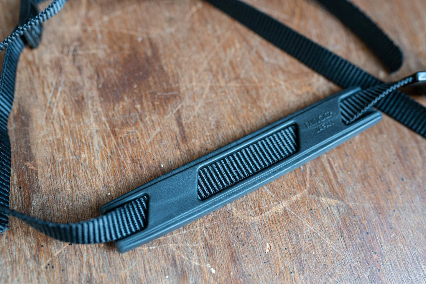 Vintage Black Minolta Camera Strap w/ Neck Pad