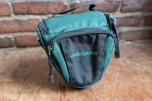 Vintage Green and Black Quantaray Camera Holster Case