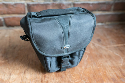 Vintage Black Lowepro Holster Camera Case