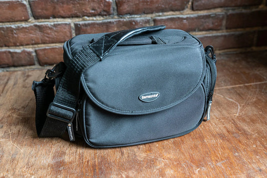 Black Samsonite Camera Bag w/ Strap
