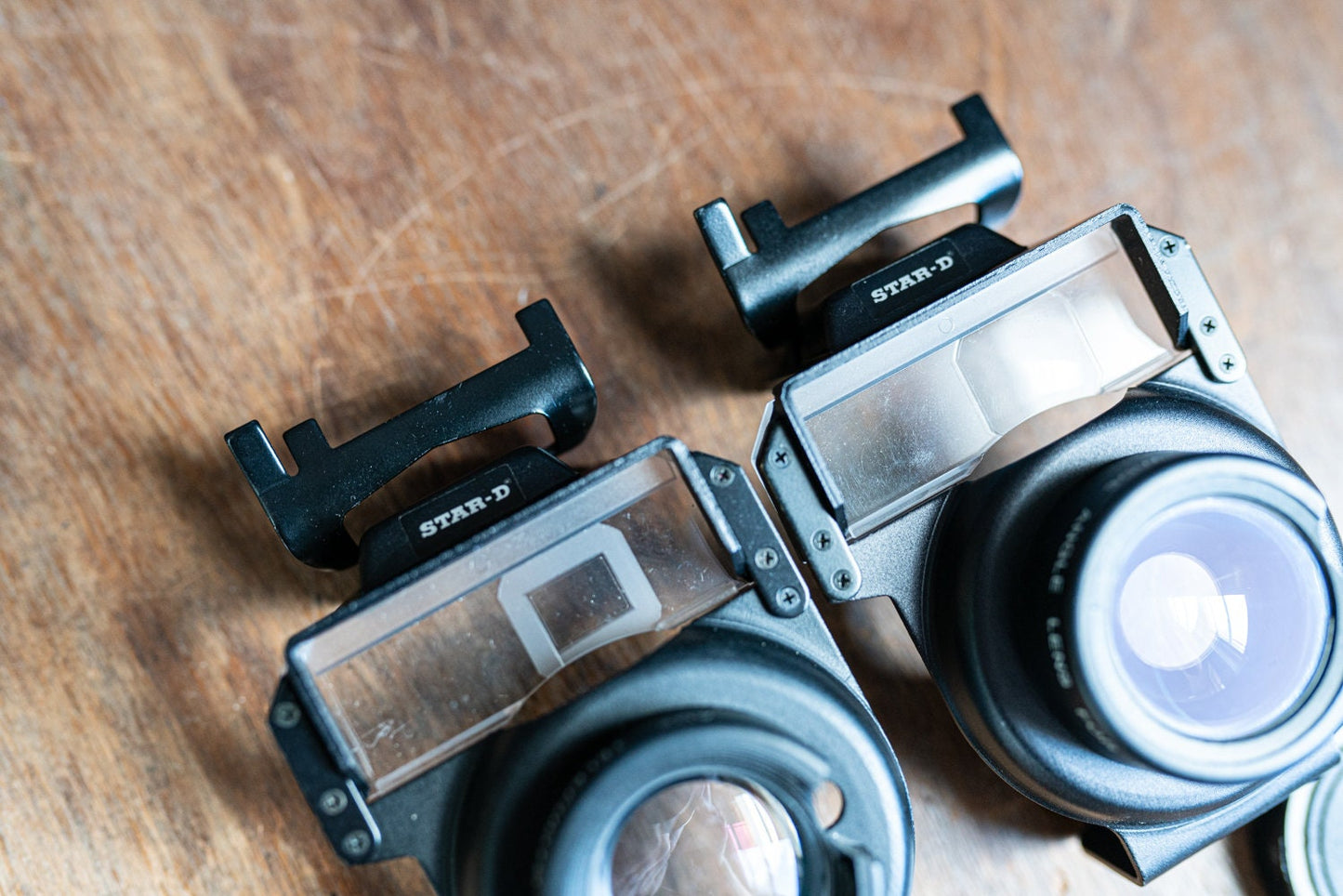 Star-D Wide Angle and Telephoto Auxiliary Lens Set for Canon Sure Shot