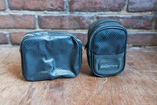 Vintage Black Camera / Accessory cases - Set of 2