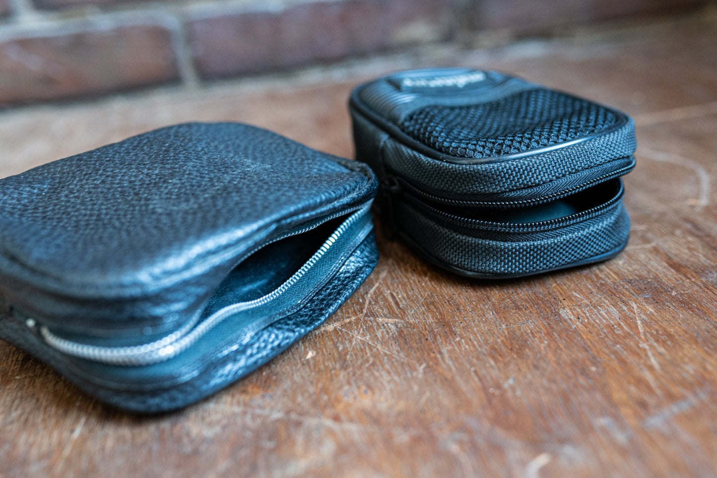 Vintage Black Camera / Accessory cases - Set of 2