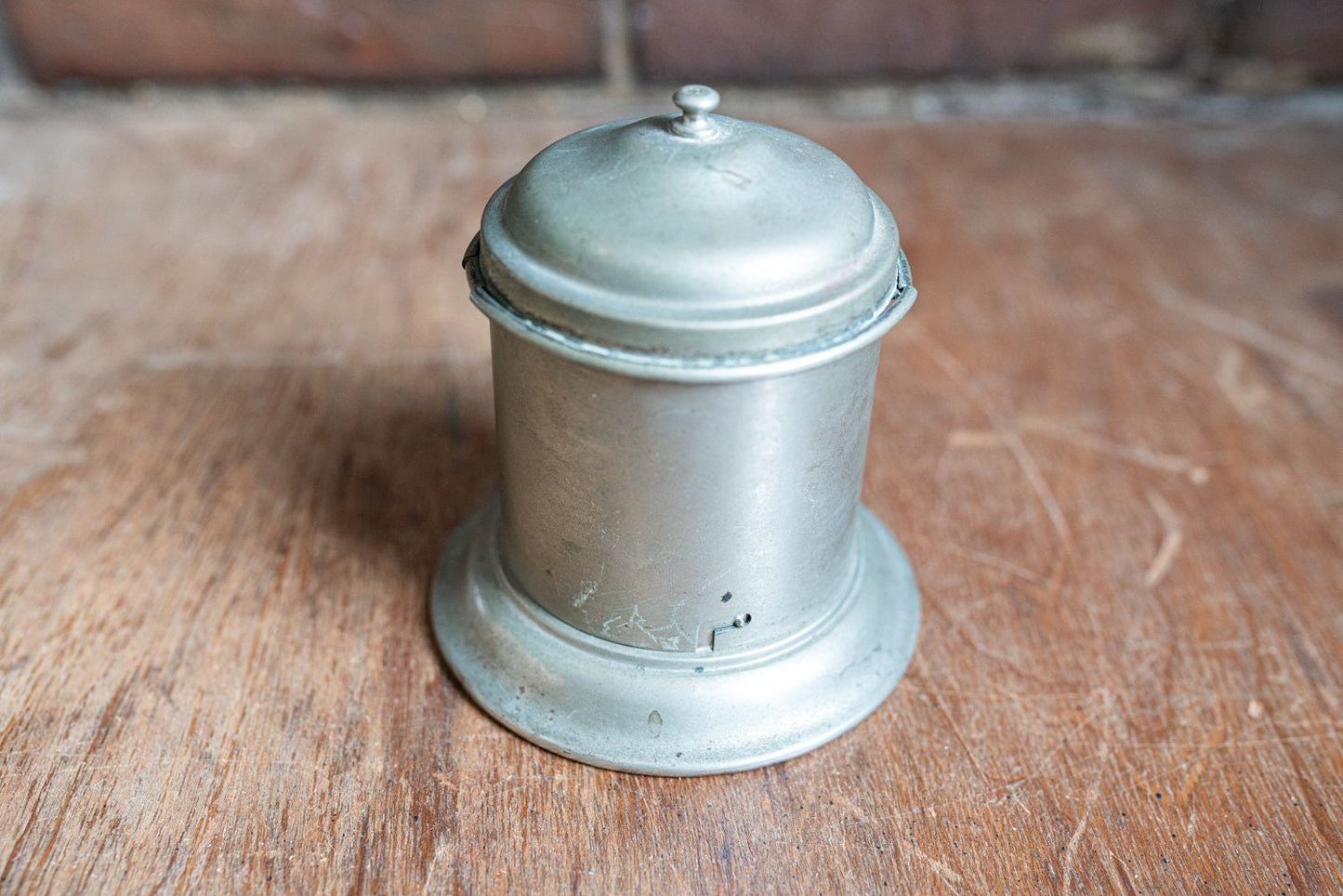 1900's Antique Medical Dispenser for Cotton Balls