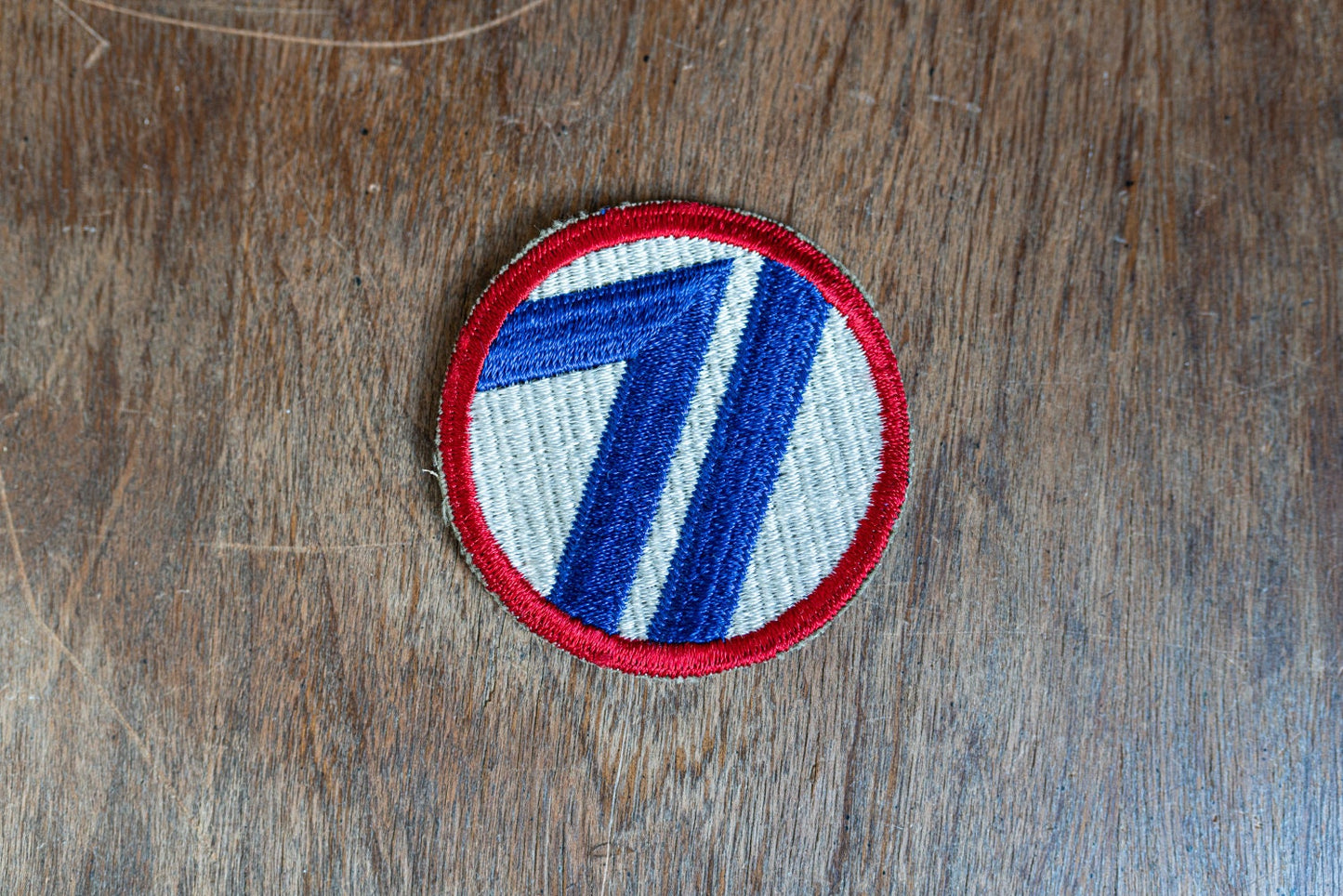 Vintage WWII 71st Infantry Unit Patch