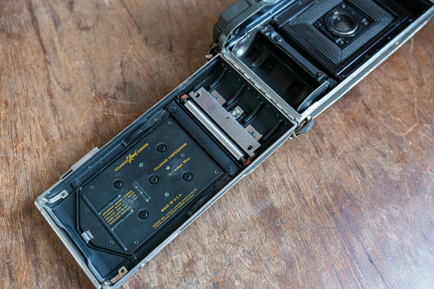 Vintage Polaroid High Speed Land Camera Model 110A w/ Manual