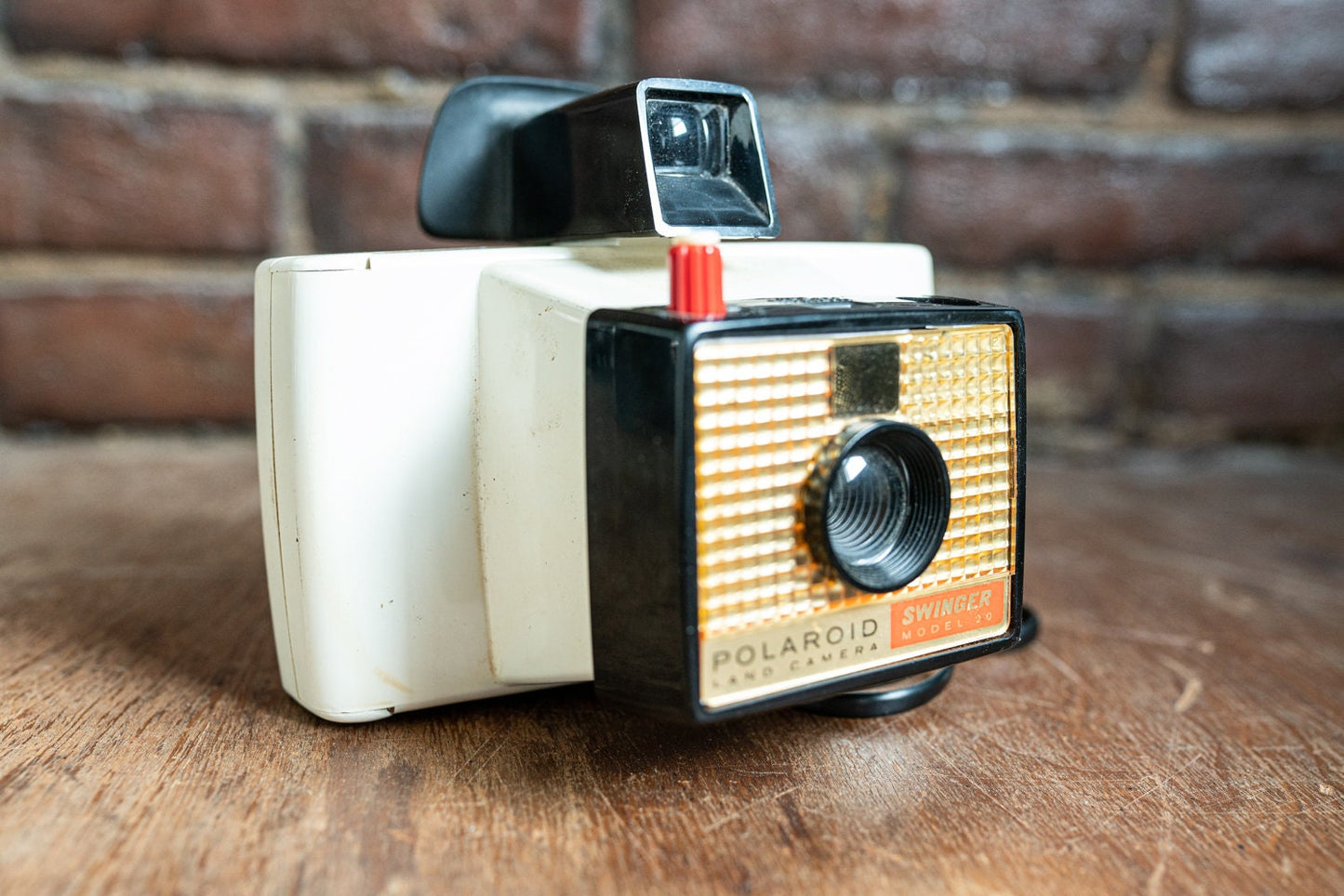Polaroid Land Camera Swinger Model 20 w/ Case, Print Coater, Manual - AS IS