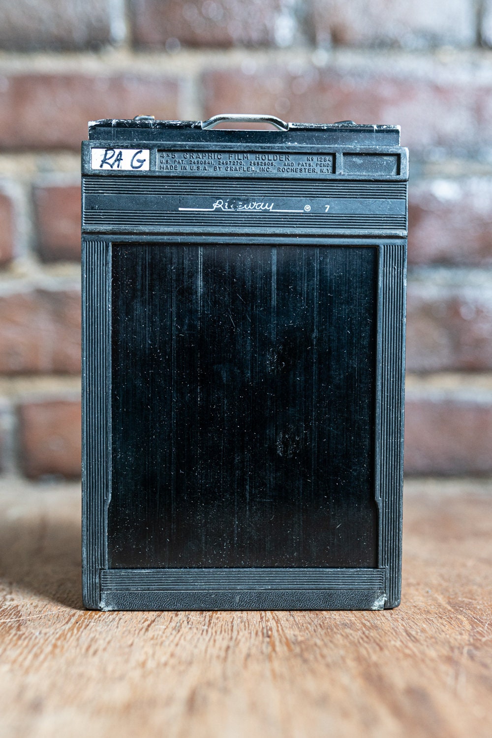 Riteway 4x5 Sheet Film Holder w/ Potential Film