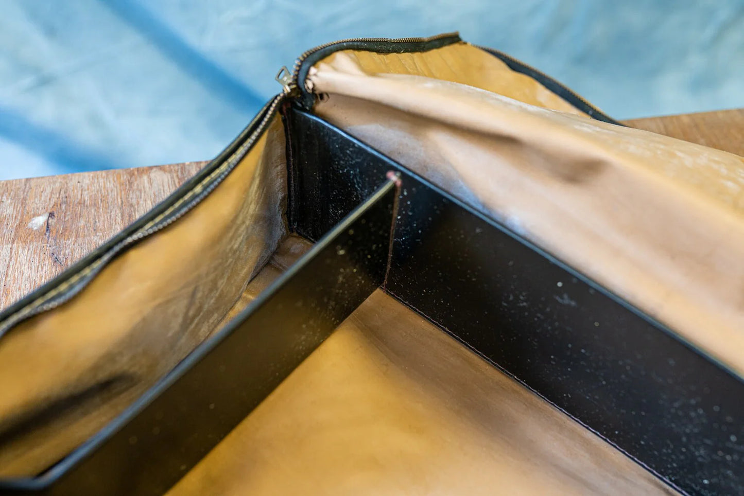 Vintage Plaid Luggage Bag - Circa 1960s