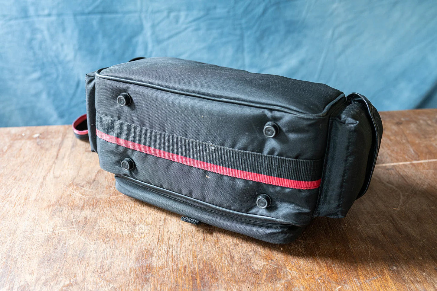 Vintage Black Fotima Camera Bag w/ Shoulder Strap