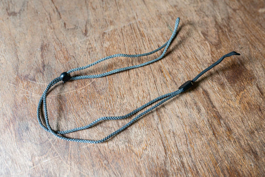 Vintage Grey Olympus Braided Camera Strap - Neck Strap