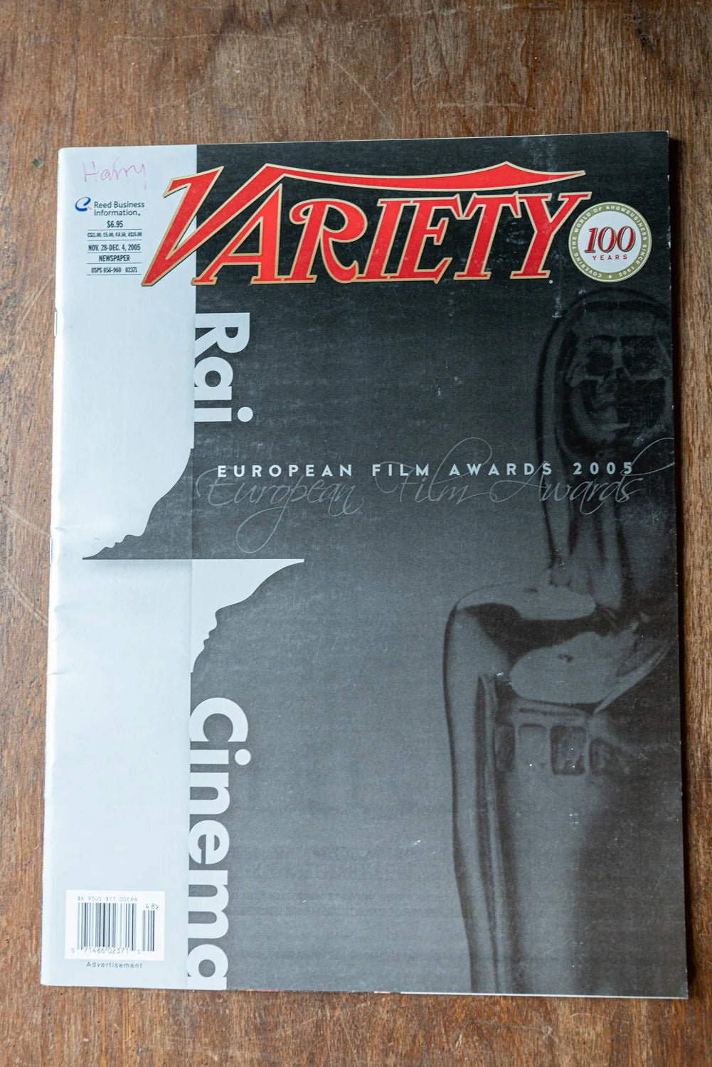 Variety Magazine Nov 28 - Dec 4 2005