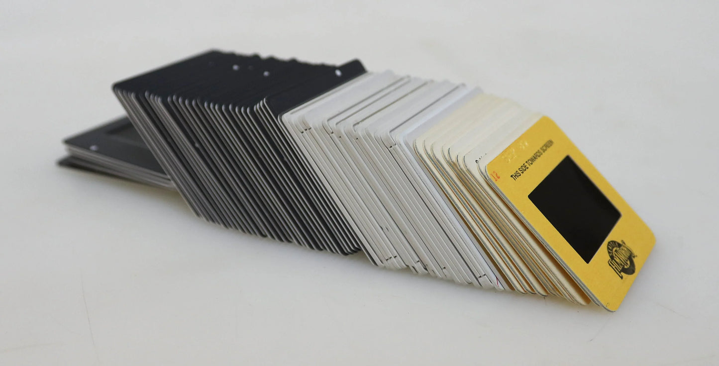 35mm Color Film Slides from 1980s/90s - SET OF 67
