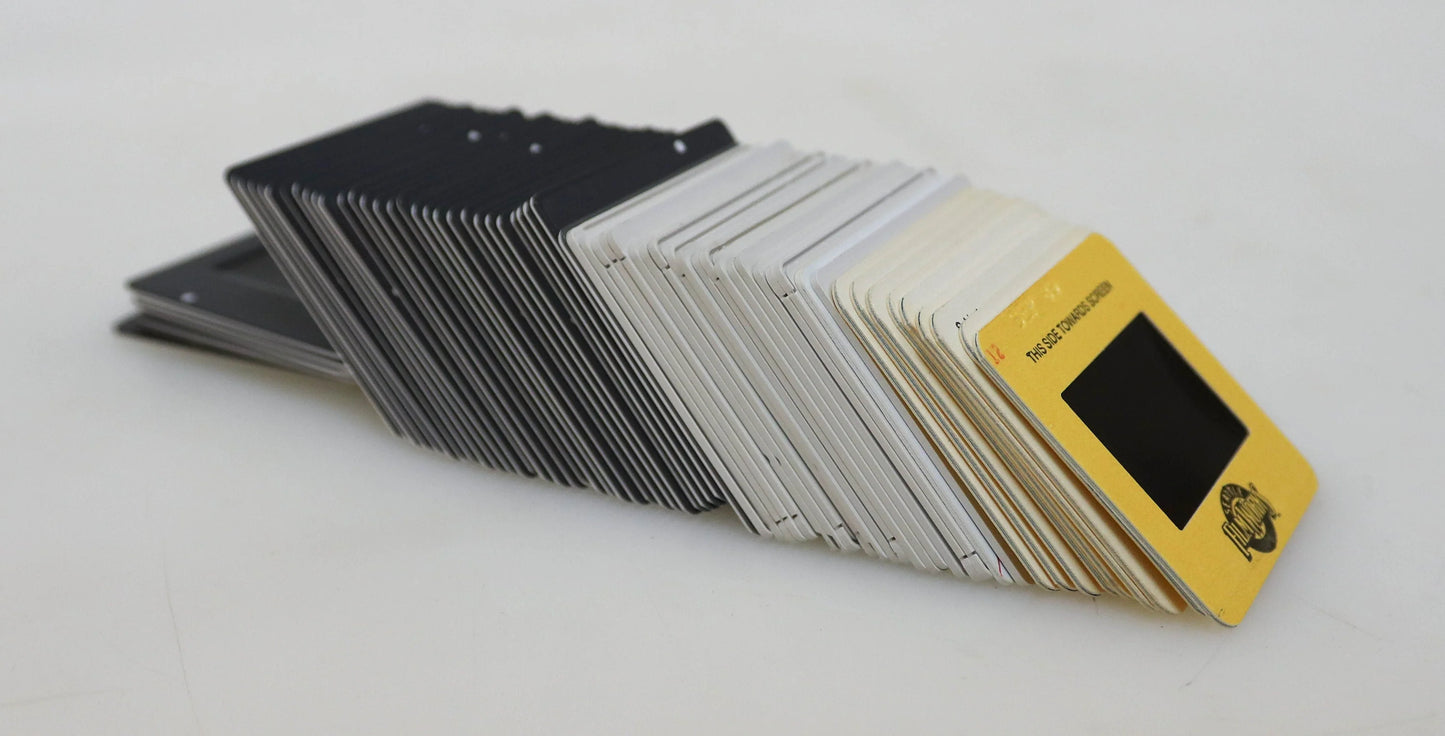 35mm Color Film Slides from 1980s/90s - SET OF 67