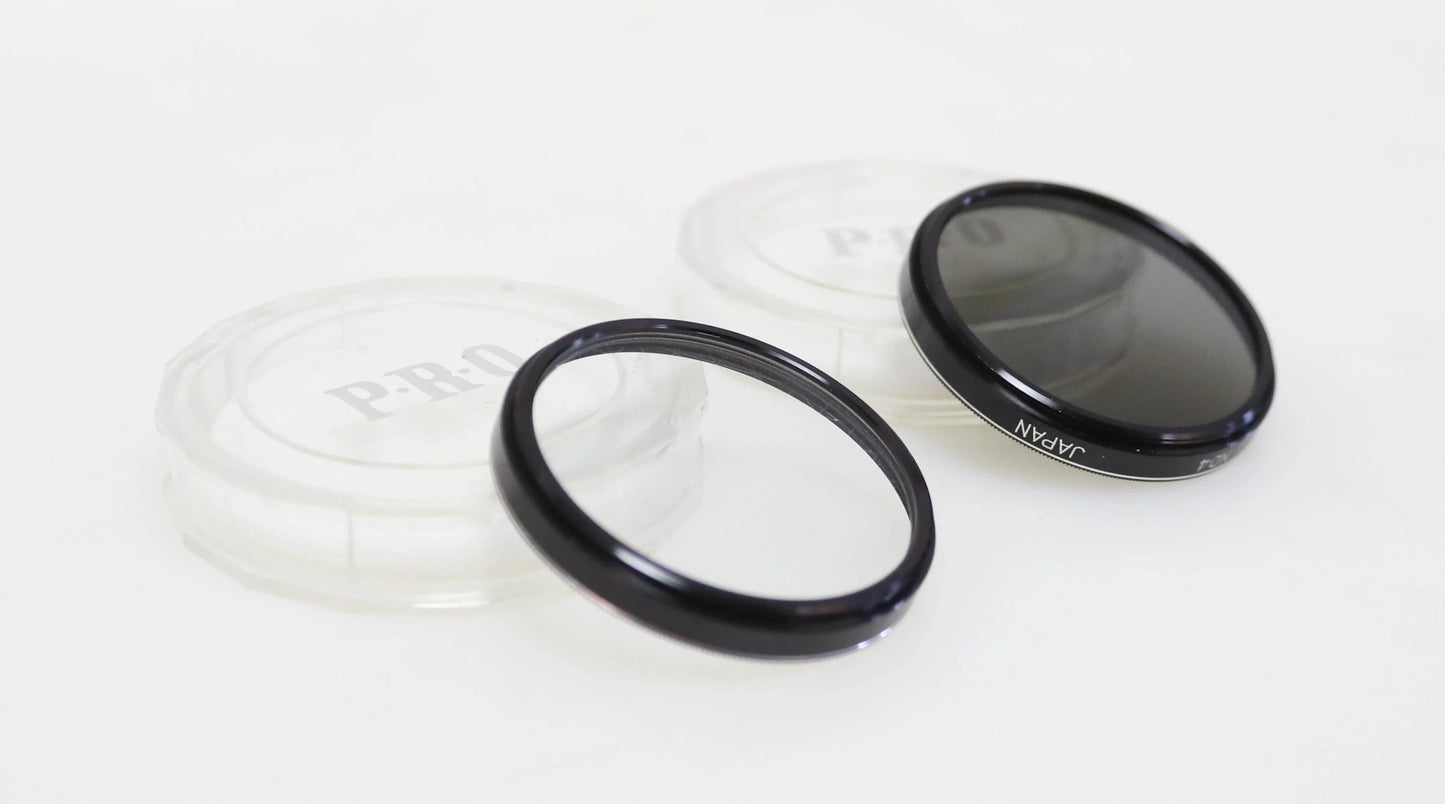 49mm Star and ND Lens Filters in Cases