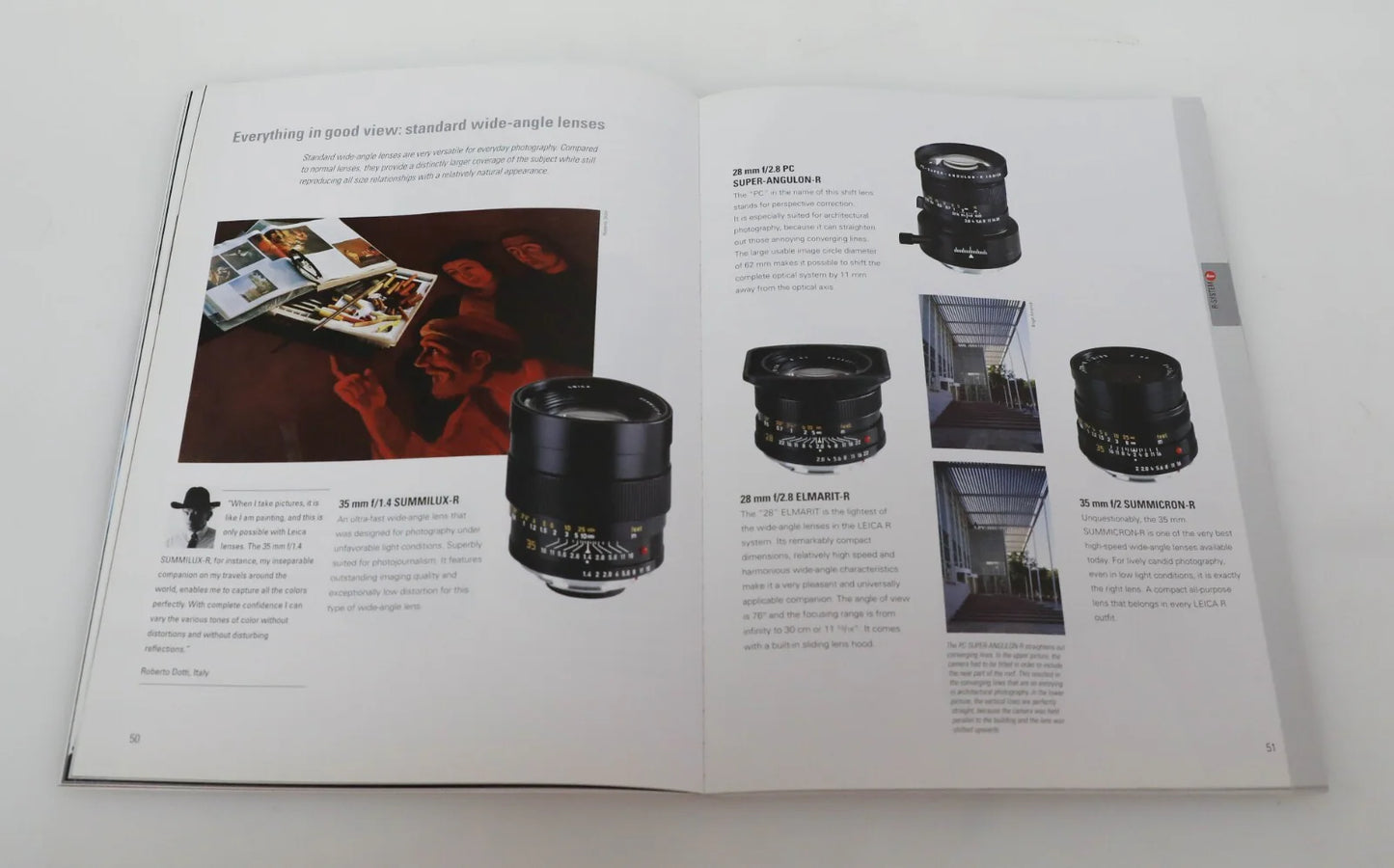 RARE Leica. The Program: Fascination and Precision Leica Promotional Book