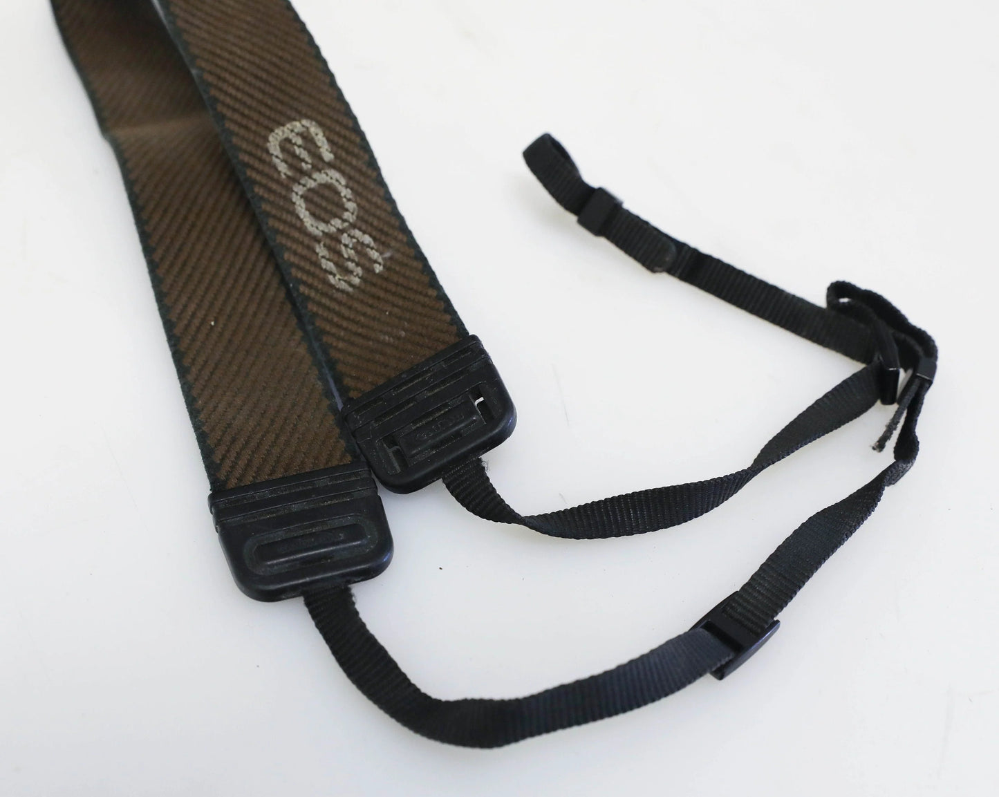 1990s Brown Canon Camera Strap