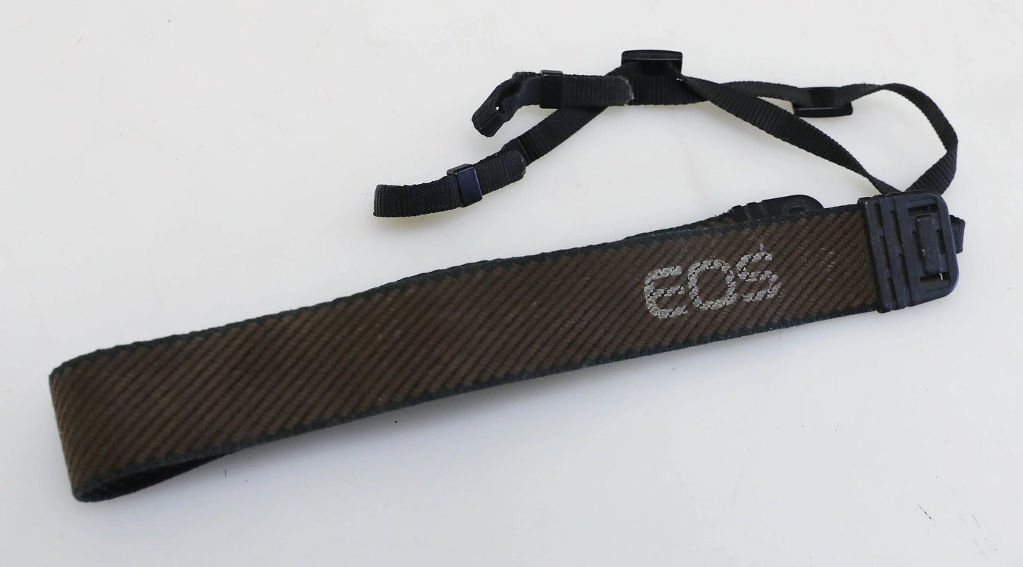 1990s Brown Canon Camera Strap