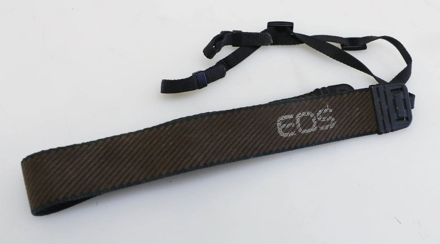 1990s Brown Canon Camera Strap