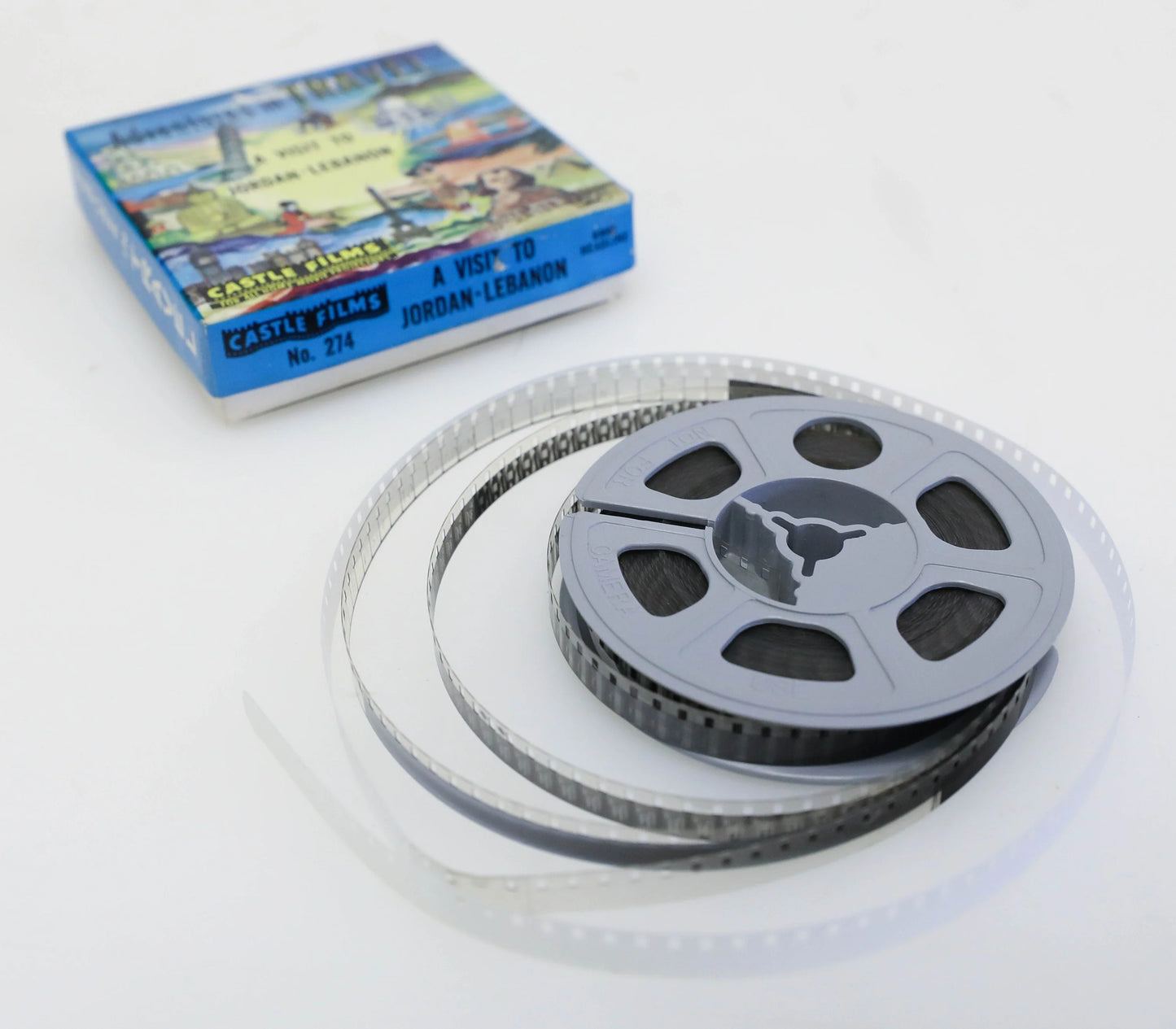 Adventures in Travel: A Visit to Jordan, Lebanon Standard 8mm Movie Reel