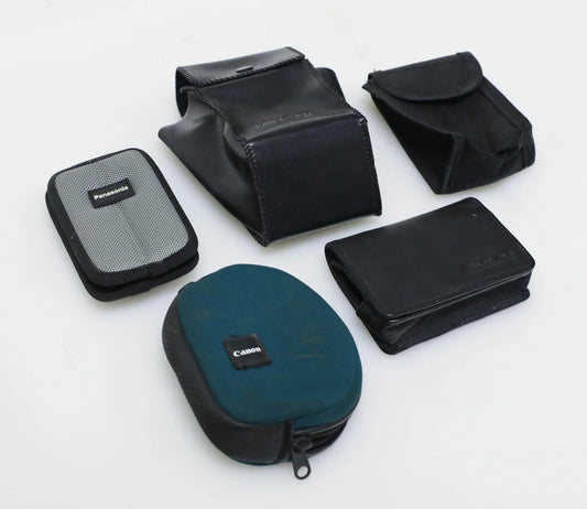 Assortment of Camera Cases - LOT OF 5