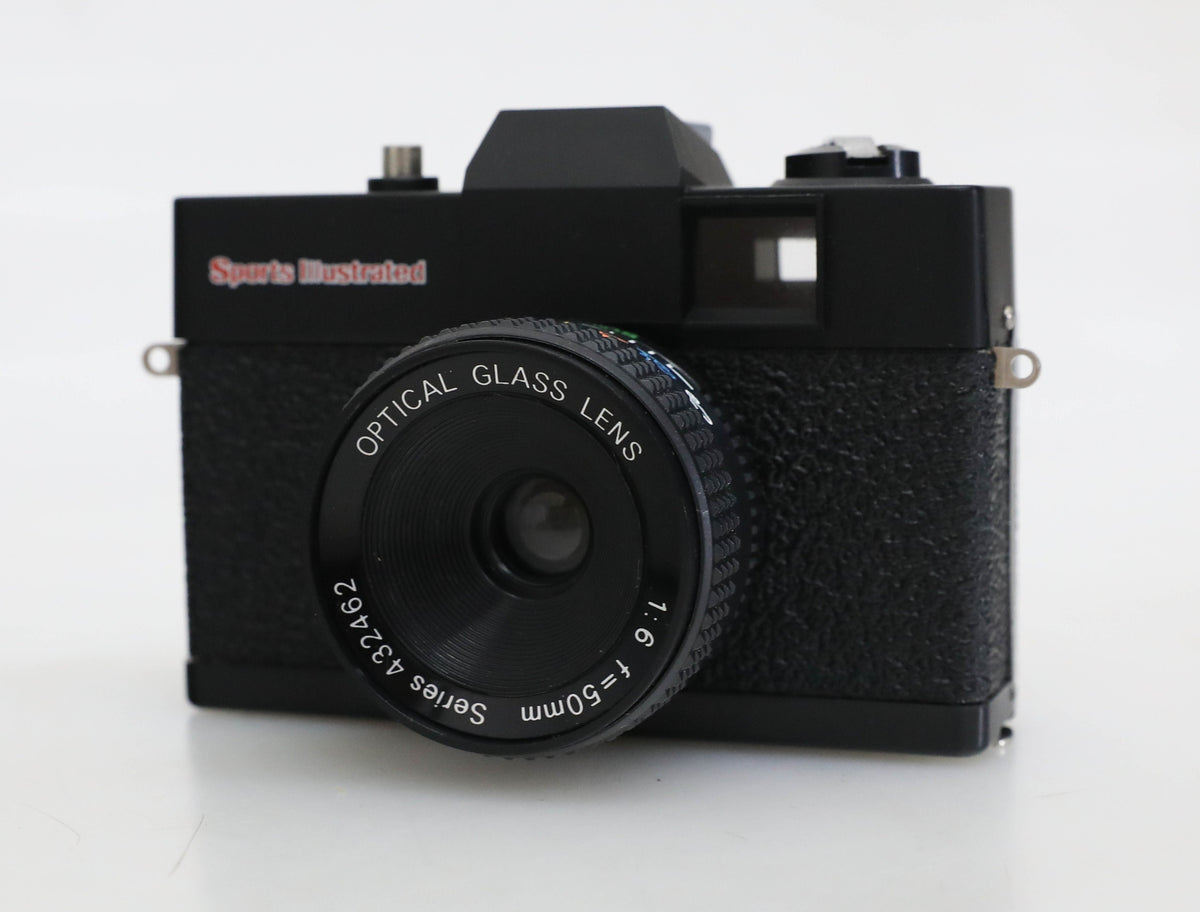 Sports Illustrated 35mm Point and Shoot Camera with Case and Manual