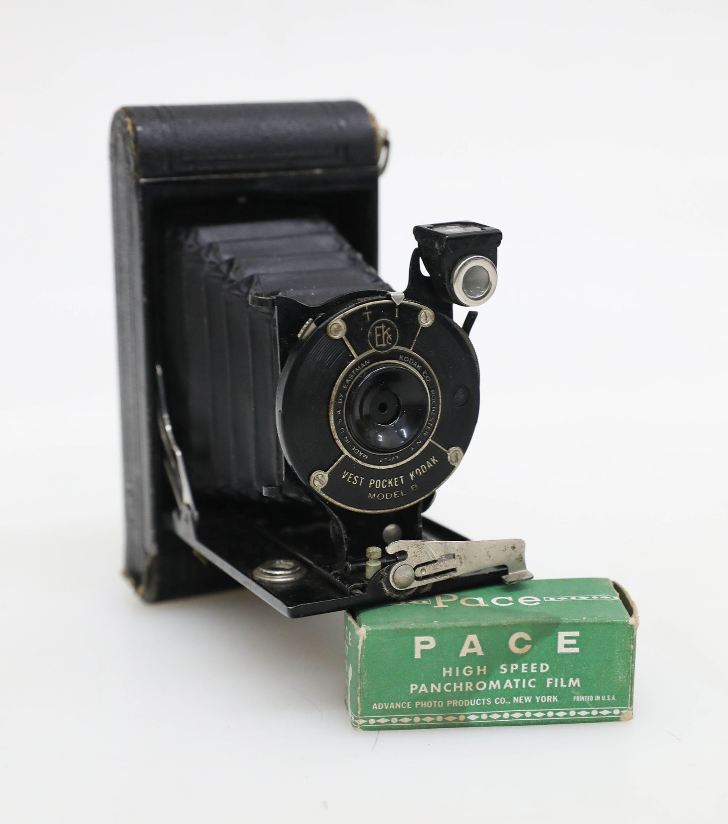 Eastman Kodak Vest Pocket Model B Folding A127 Film Camera with Film
